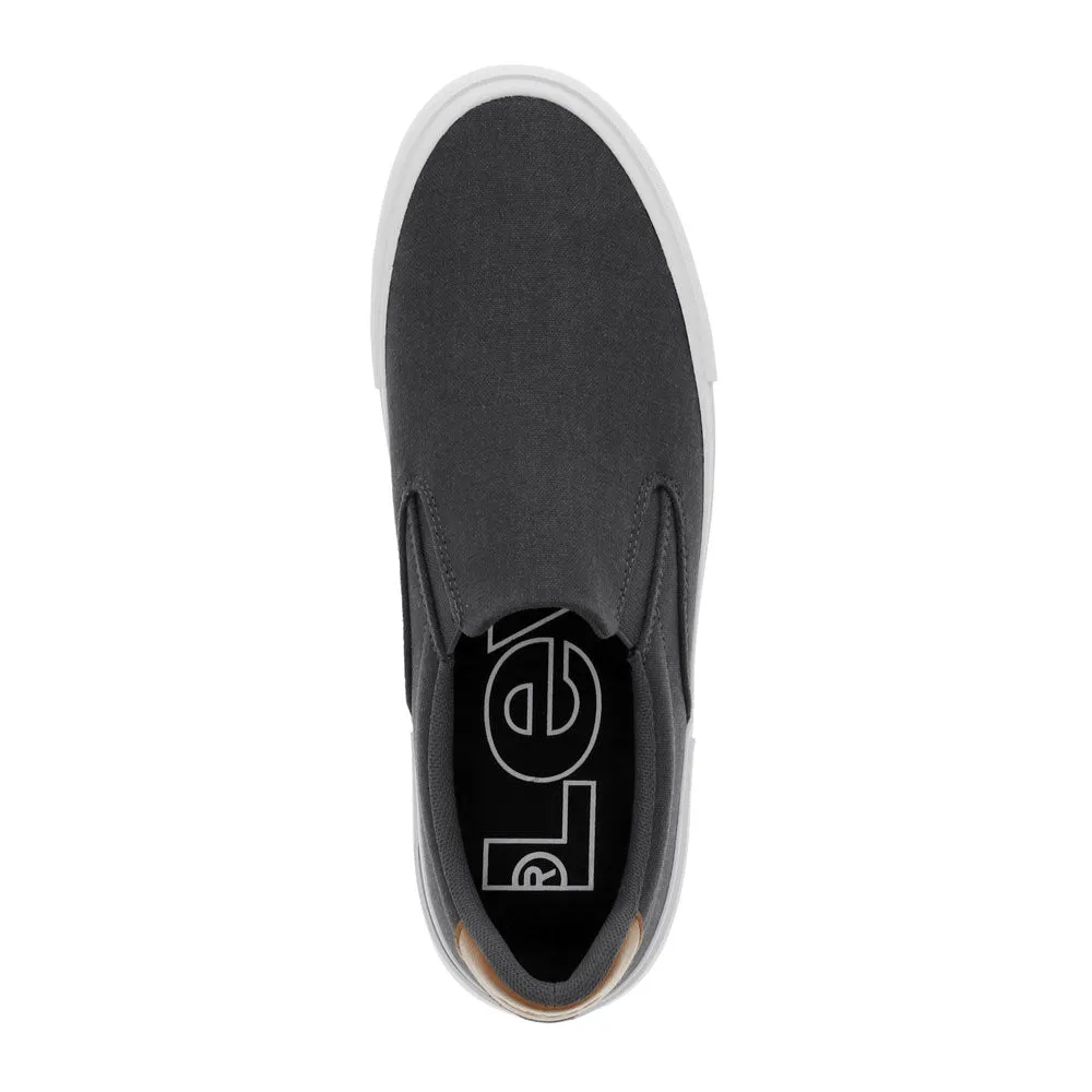 Levi's Mens Wes Synthetic Leather Casual Slip On Sneaker Shoe