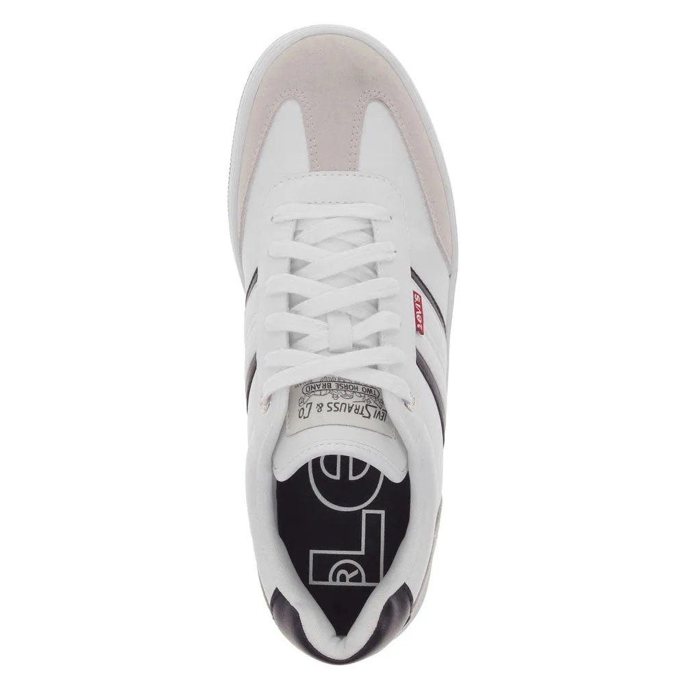 Levi's Mens Zane Synethetic Leather Casual Lace Up Sneaker Shoe