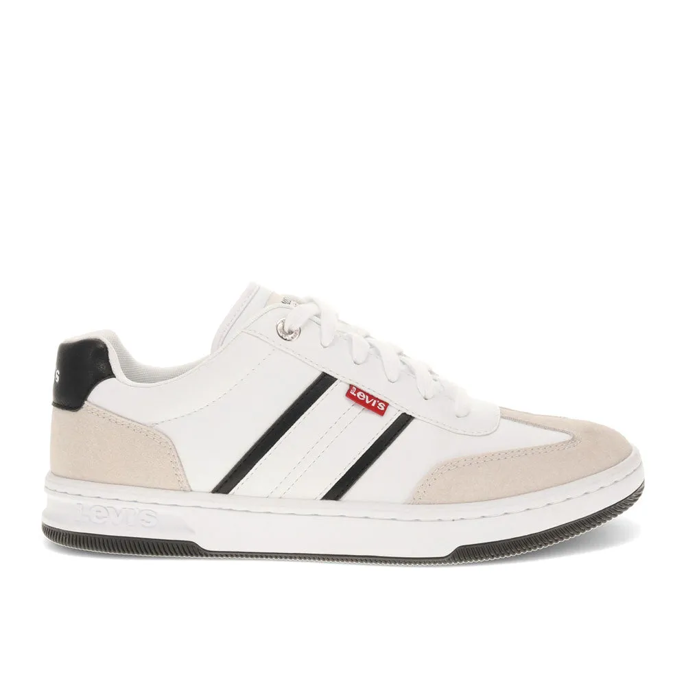 Levi's Mens Zane Synethetic Leather Casual Lace Up Sneaker Shoe