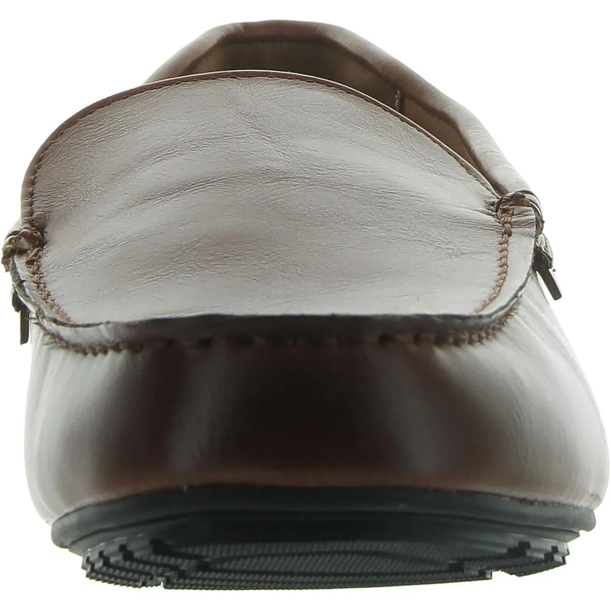 Martinn Mens Faux Leather Padded Insole Loafers