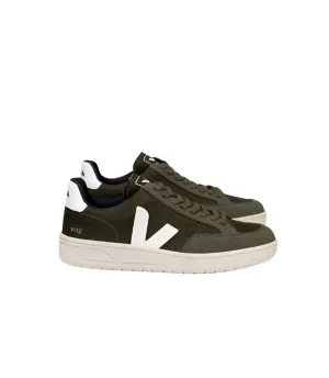 Men V-12 B-Mesh Sneaker In Olive/white