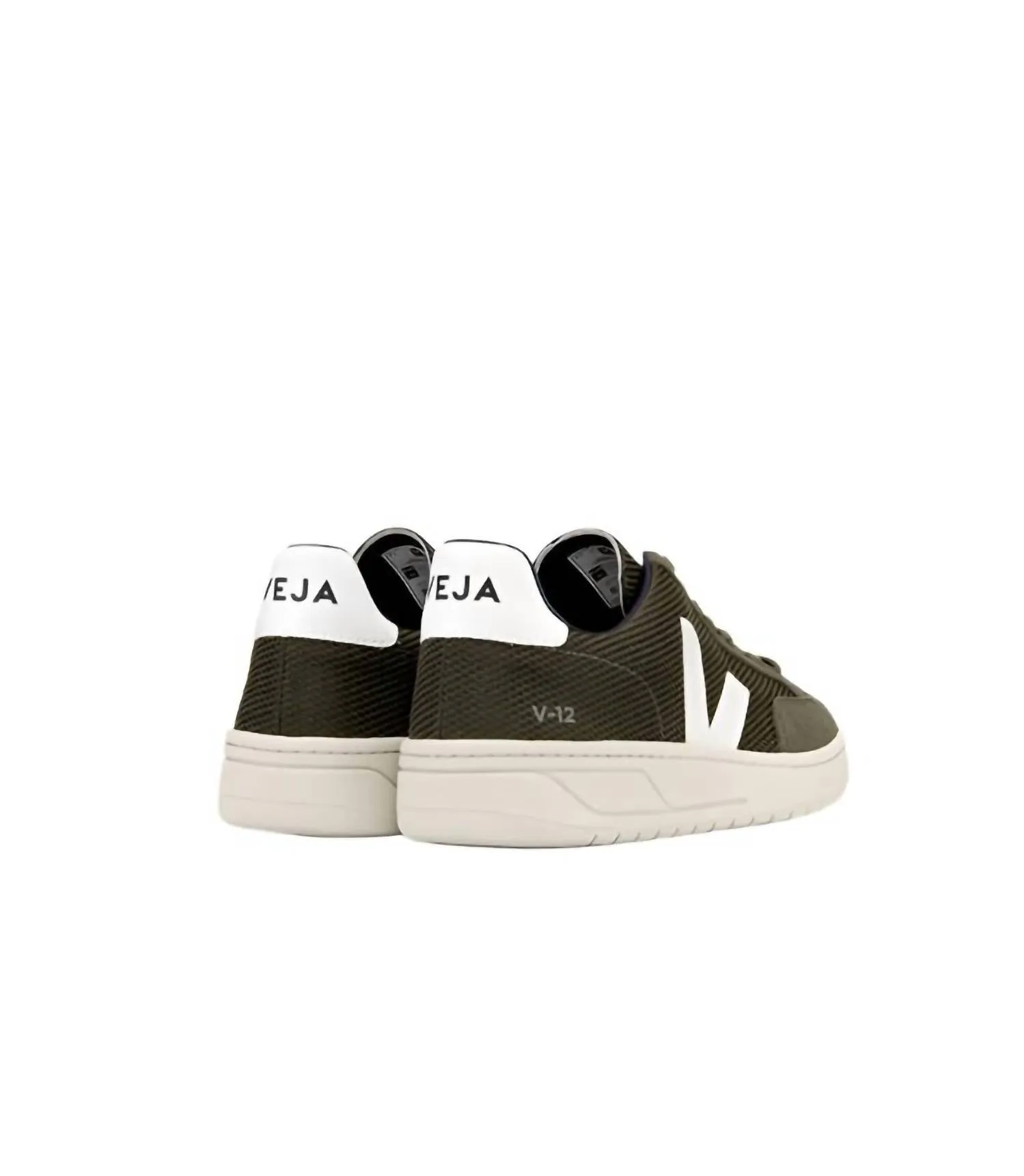 Men V-12 B-Mesh Sneaker In Olive/white