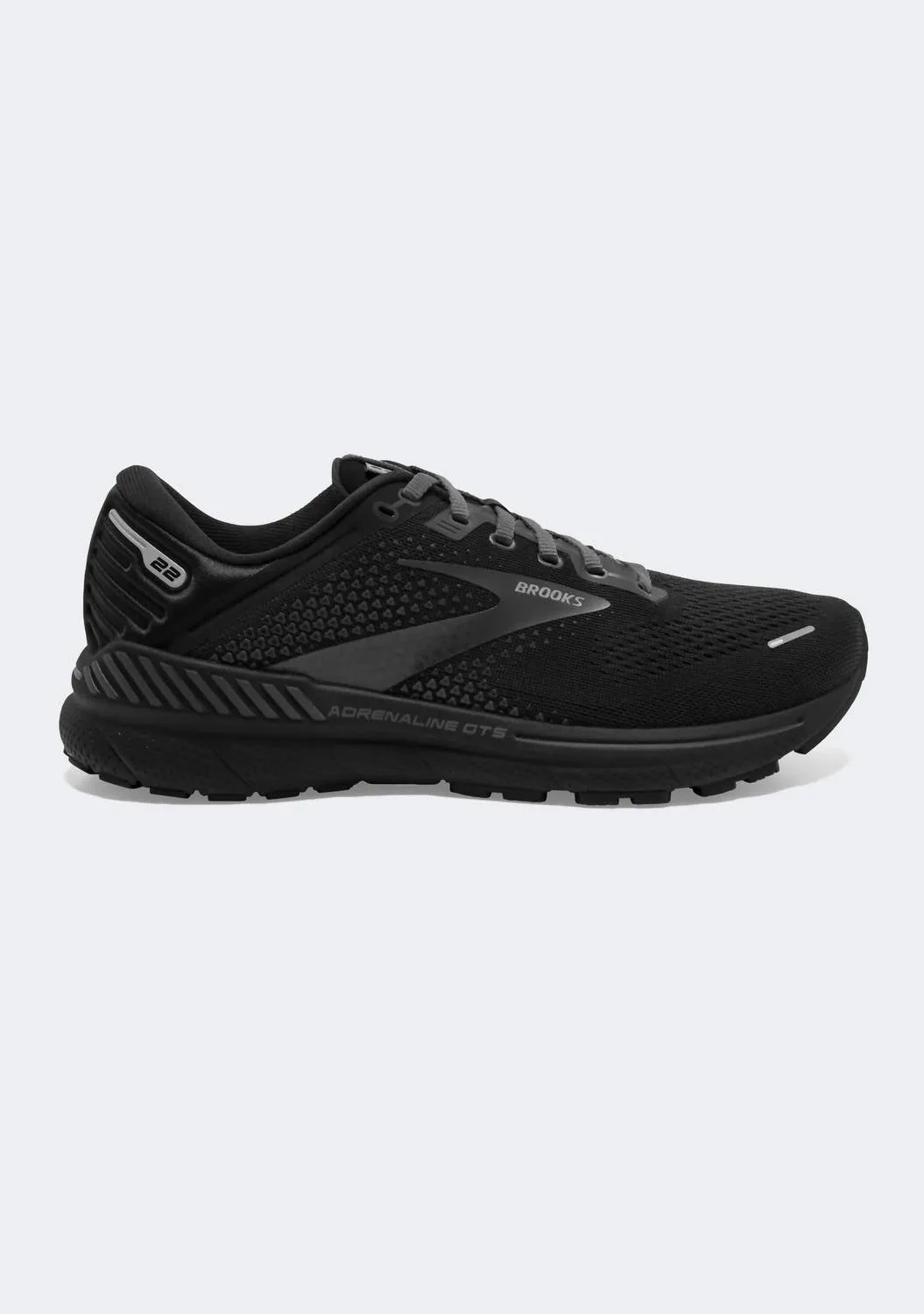 Men's Adrenaline Gts 22 Sneaker In Black/black/ebony