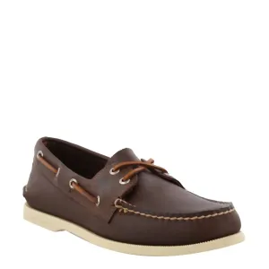 Men's Authentic Original Boat Shoe In Brown/white