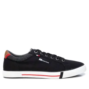Men's Canvas Sneakers In Black