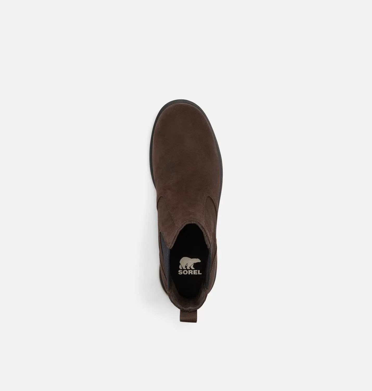 Men's Carson Chelsea Boot In Blackened Brown