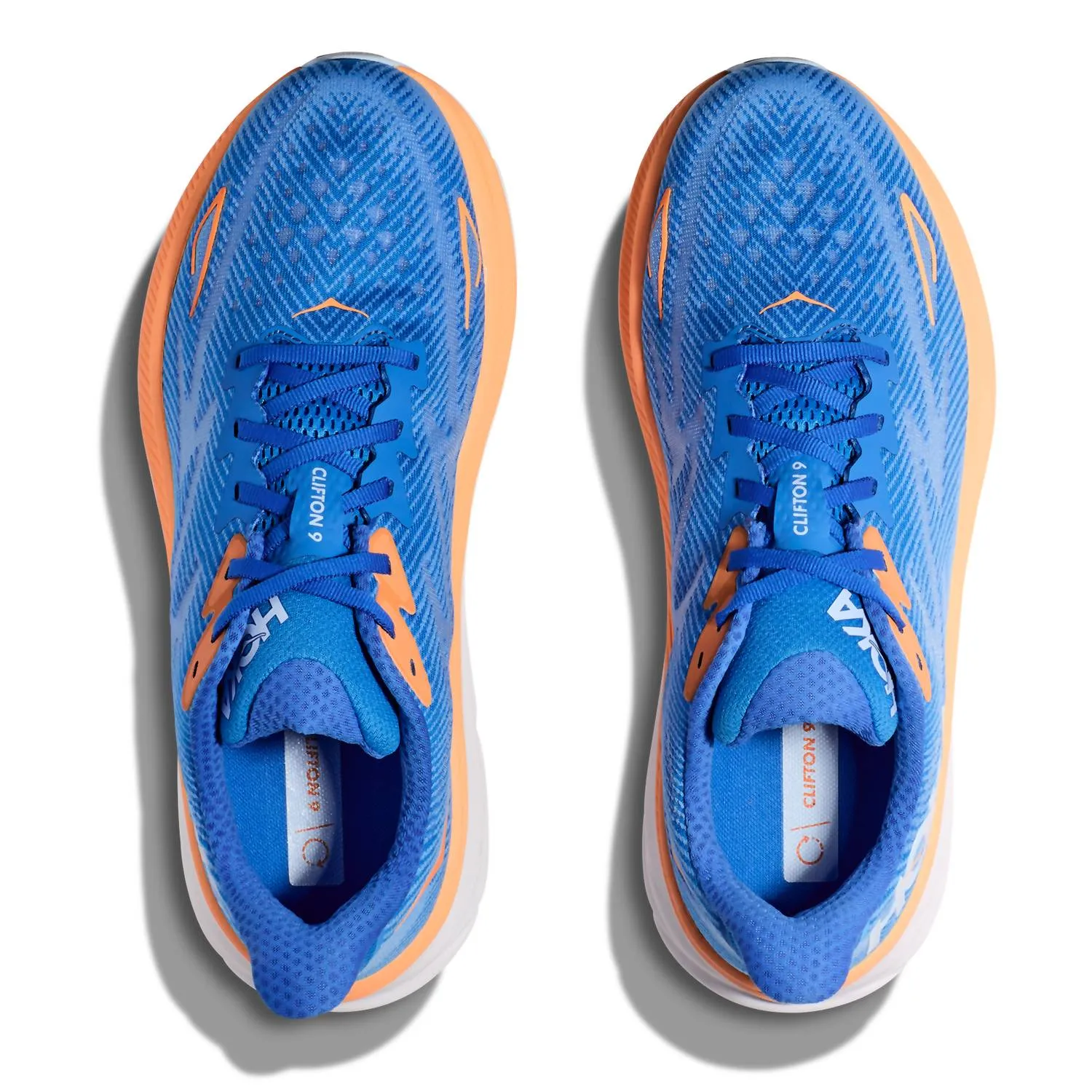 Men's Clifton 9 Running Shoes In Coastal Sky/all Aboard