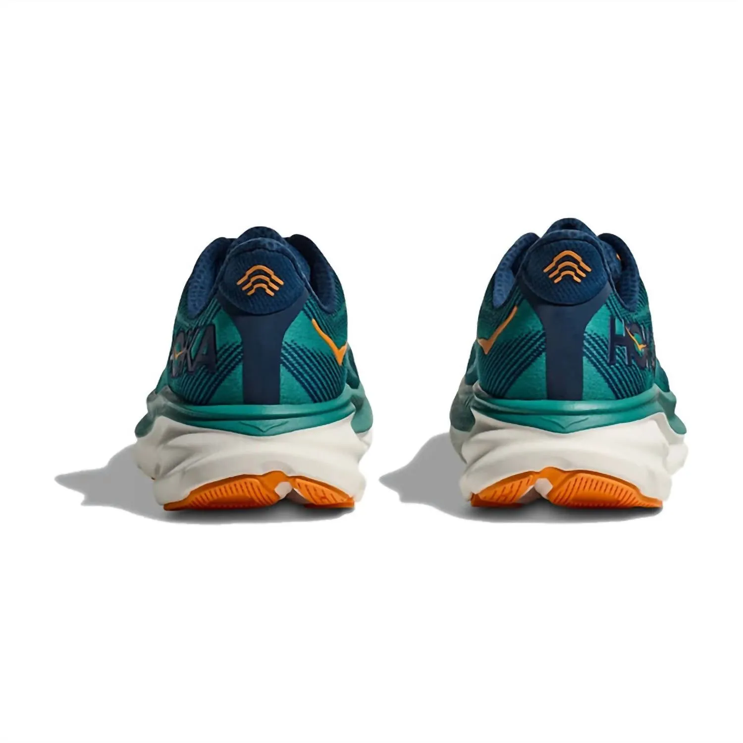 Men's Clifton 9 Running Shoes In Midnight/oceanic