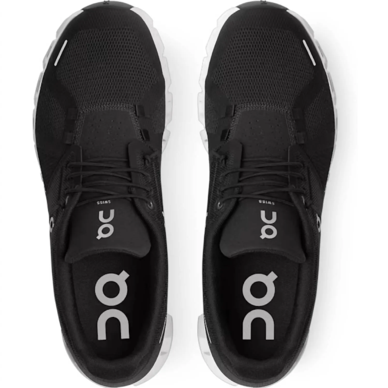Men's Cloud 5 Athletic Shoes In Black/white