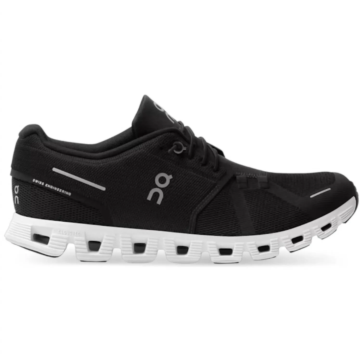 Men's Cloud 5 Athletic Shoes In Black/white