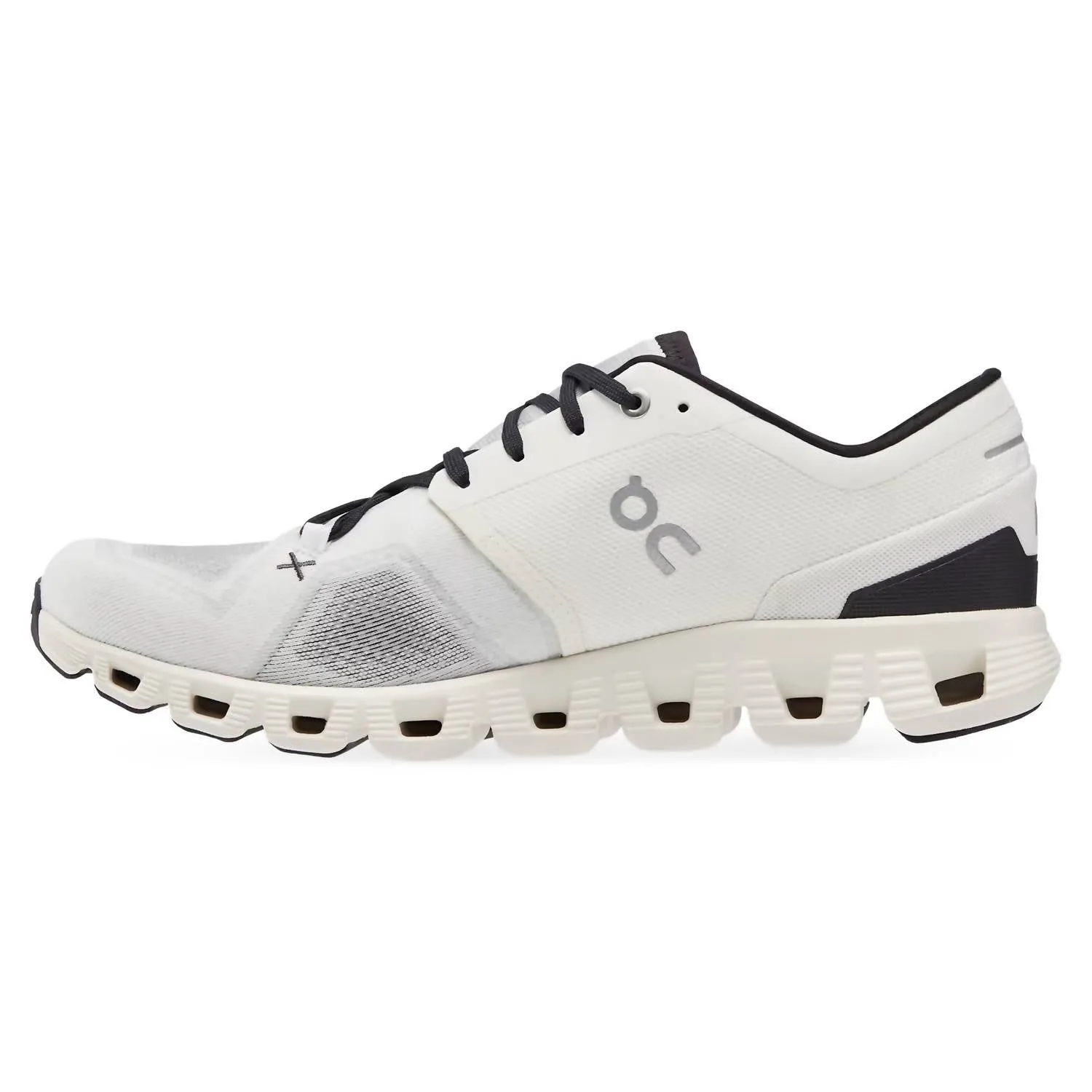 Men's Cloud X 3 Trainer Sneakers In Ivory/ Black