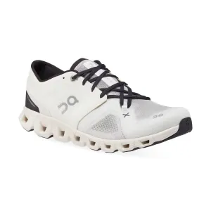 Men's Cloud X 3 Trainer Sneakers In Ivory/ Black