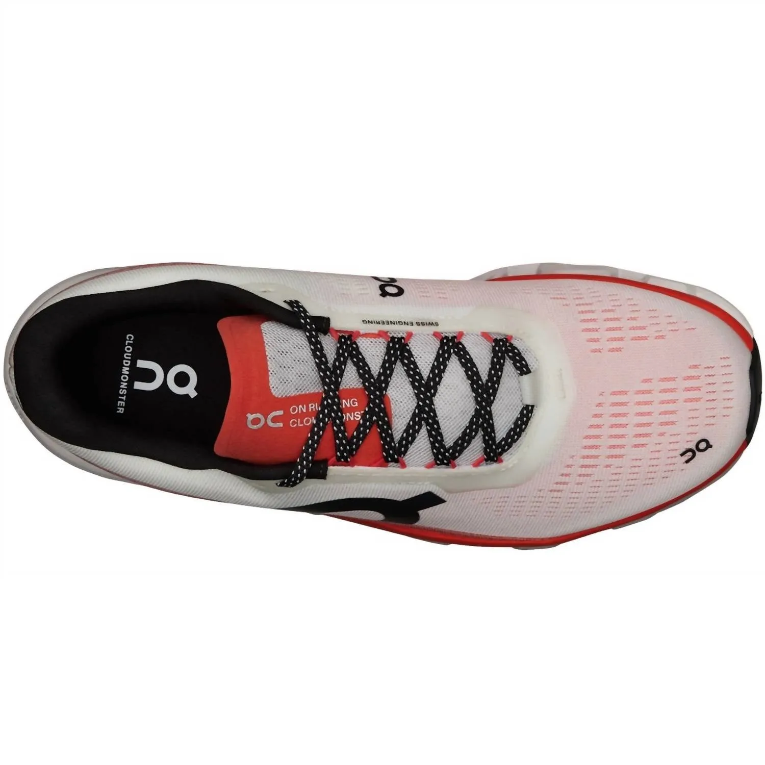 Men's Cloudmonster 2 Running Shoes In Undyed/flame