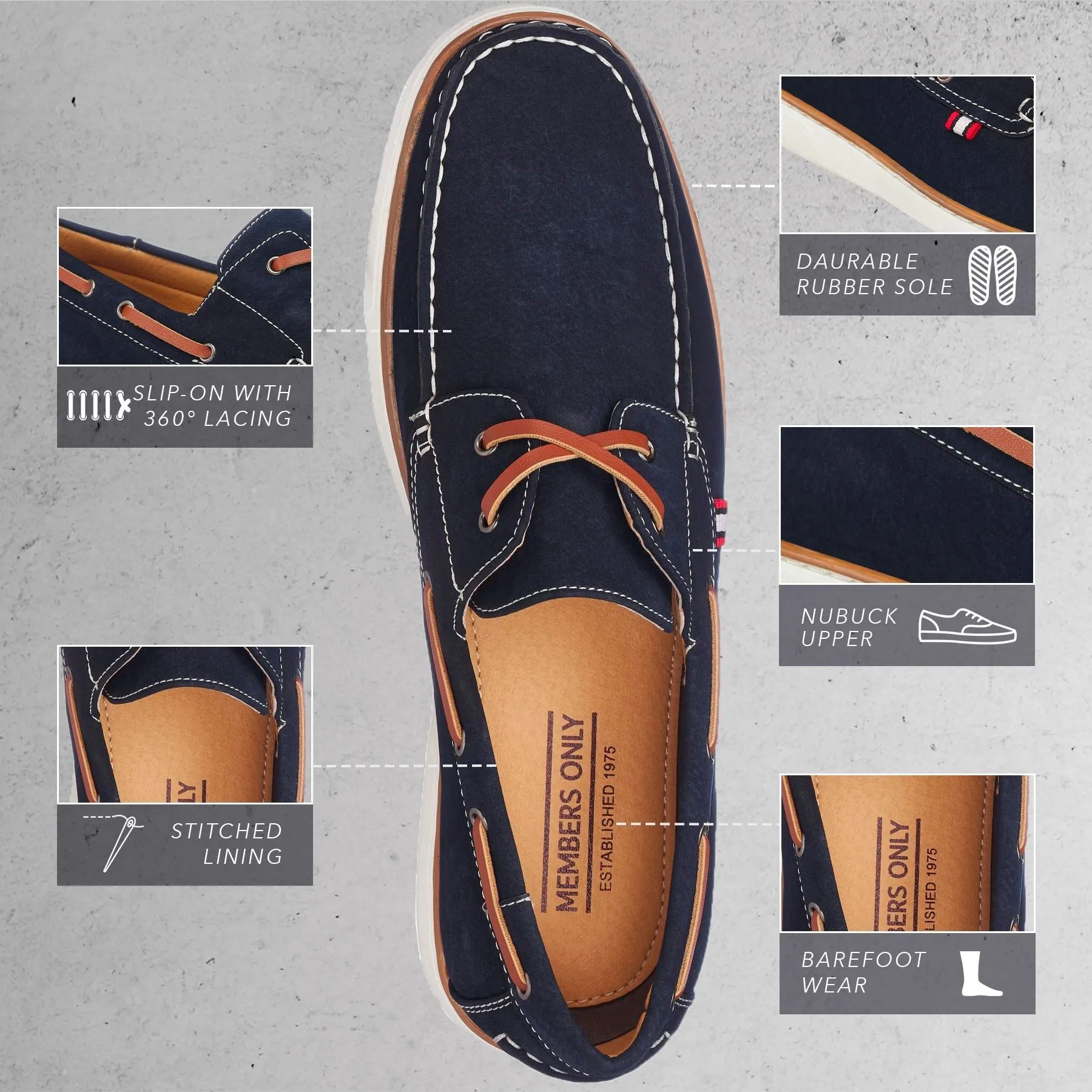 Men's Deck Boat Shoes
