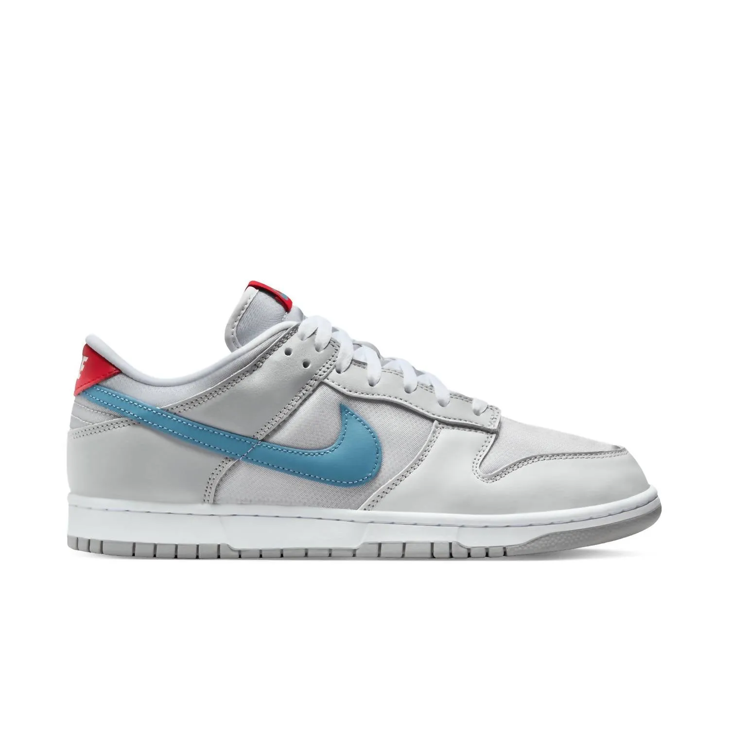Men's Dunk Low Qs Sneakers In Silver Surfer
