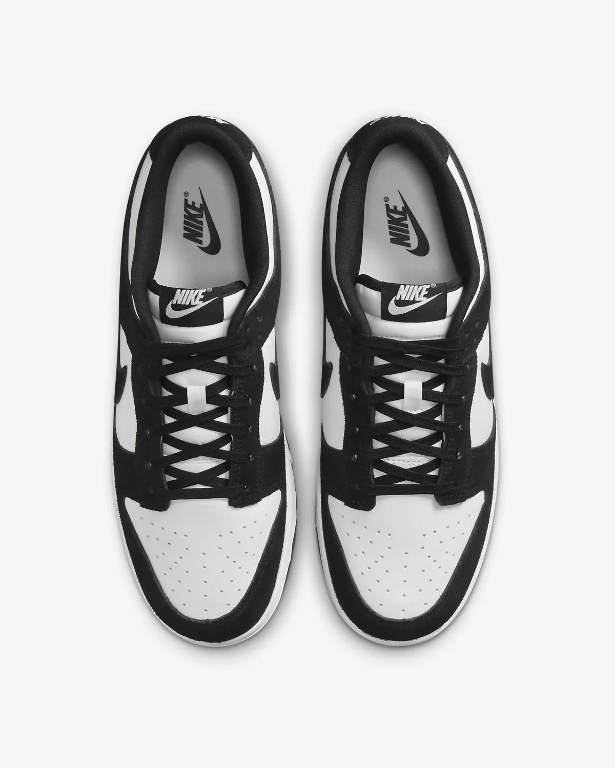 Men's Dunk Low Retro Panda Se In White/black-White