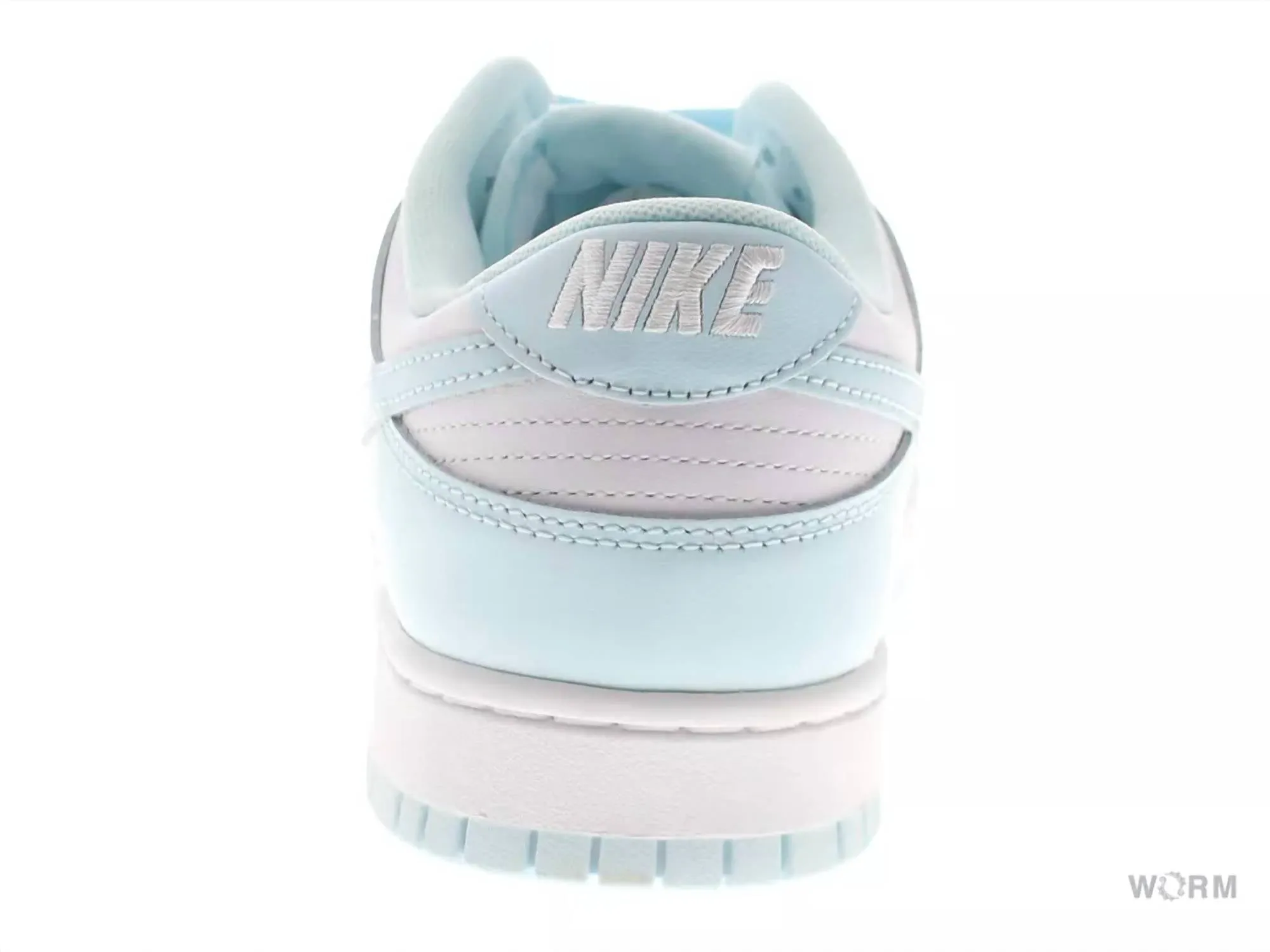 Men's Dunk Low Retro Sneakers In White/glacier Blue