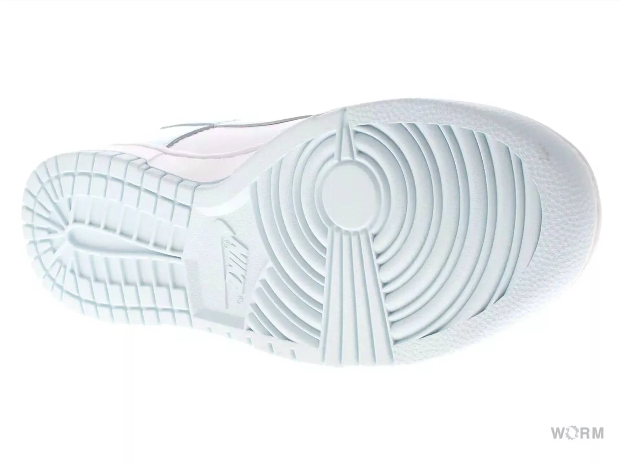 Men's Dunk Low Retro Sneakers In White/glacier Blue