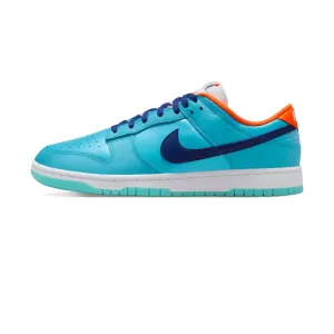 Men's Dunk Low Se Splash Sneaker In Baltic Blue/deep Royal Blue-Total Orange