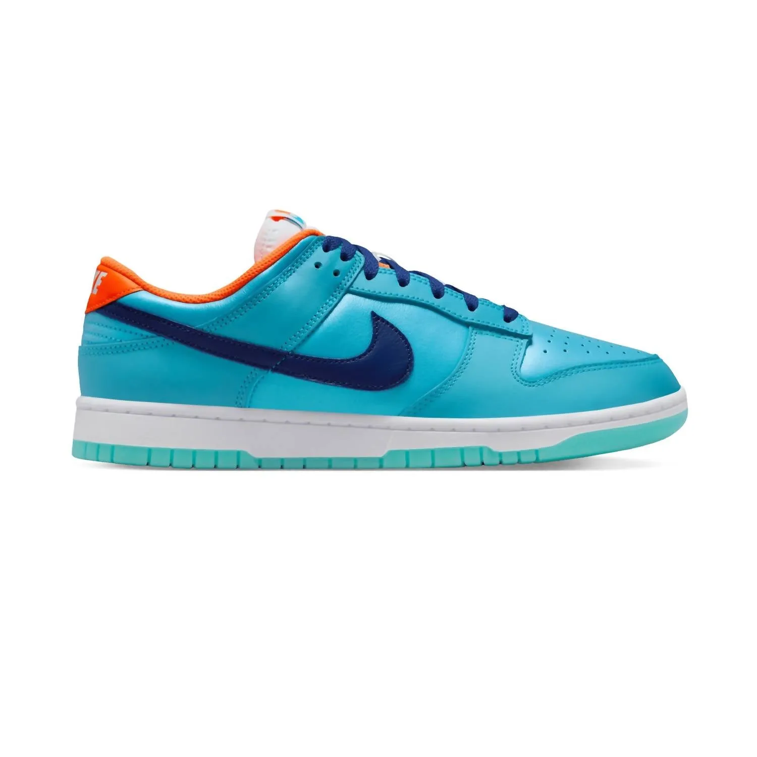 Men's Dunk Low Se Splash Sneaker In Baltic Blue/deep Royal Blue-Total Orange