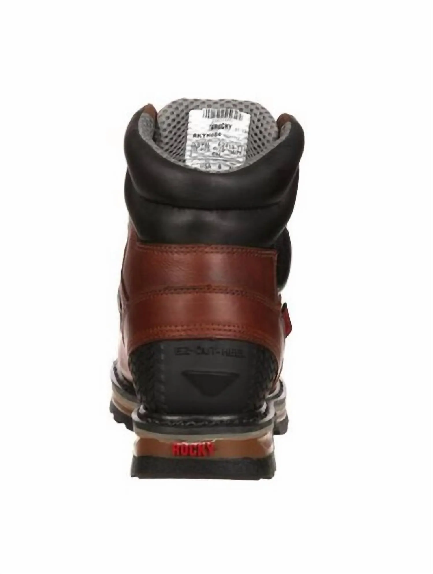 Men's Elements Steel Waterproof Steel Toe Met-Guard Work Boot - Wide Width In Brown