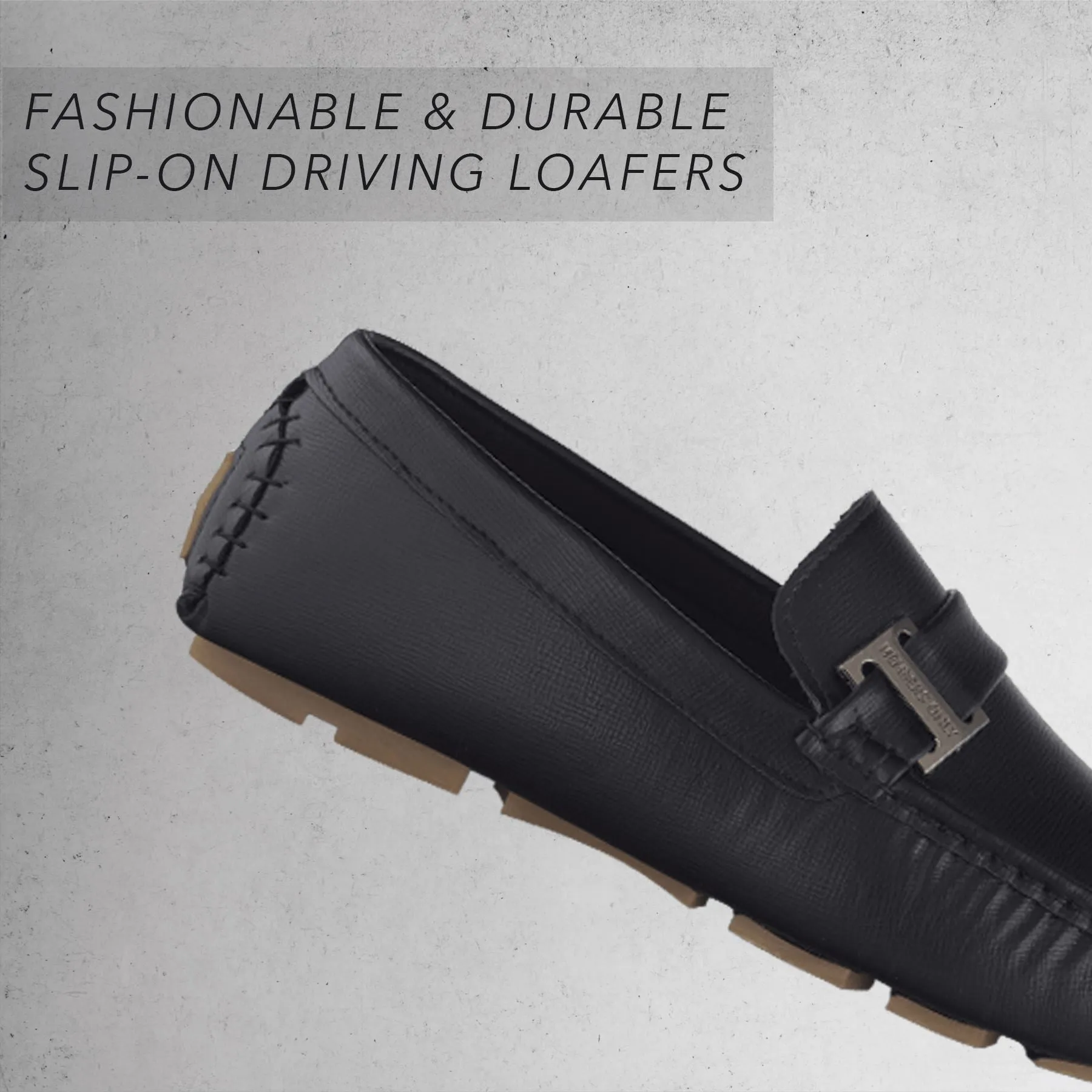 Men's Faux Leather Driving Shoes