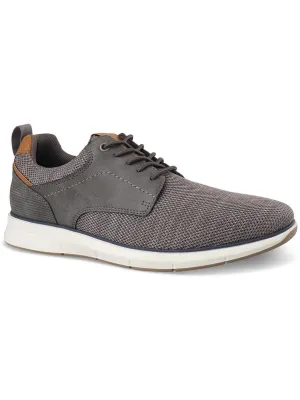Mens Faux Leather Lifestyle Casual And Fashion Sneakers