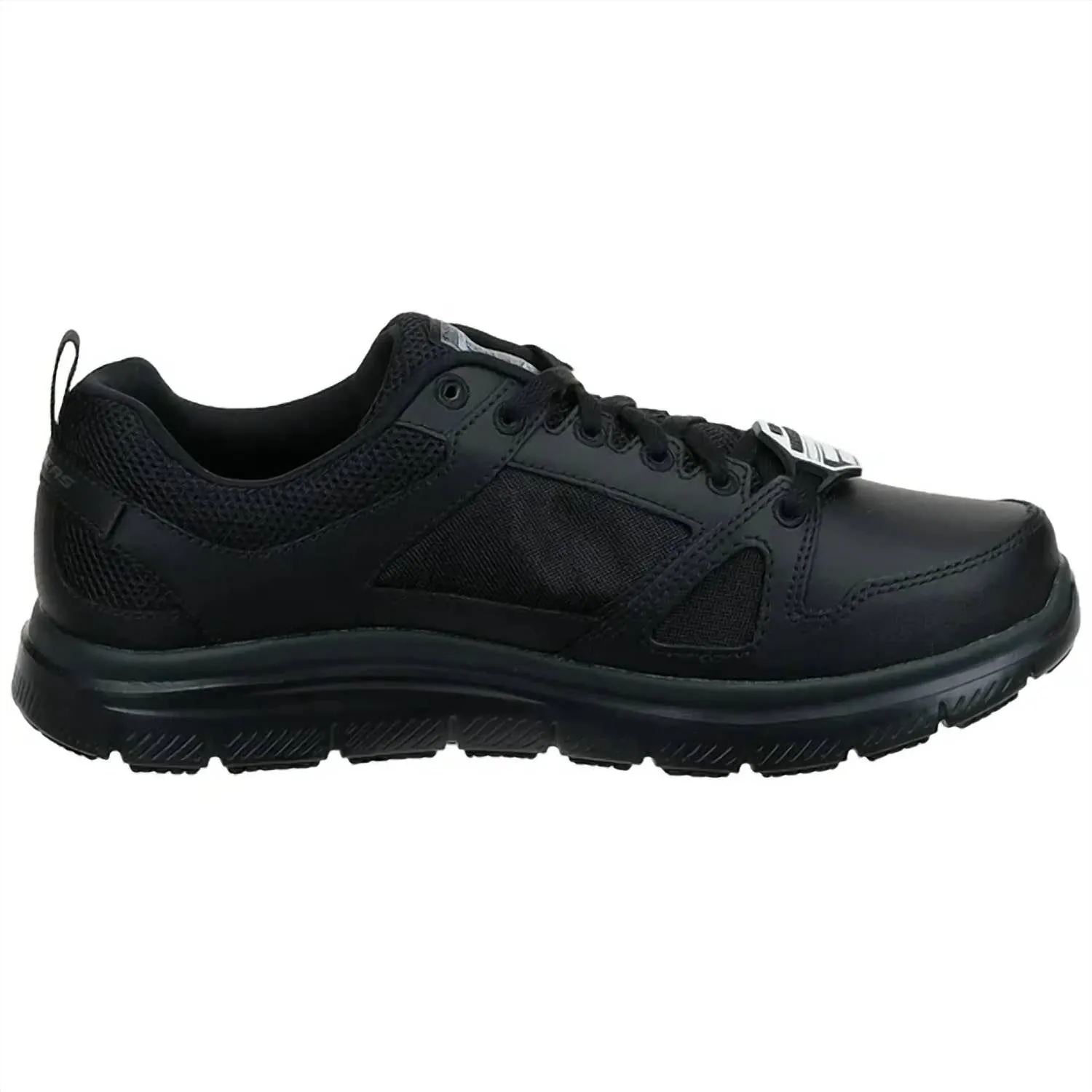 Men's Flex Advantage Slip Resistant Work Shoes In Black
