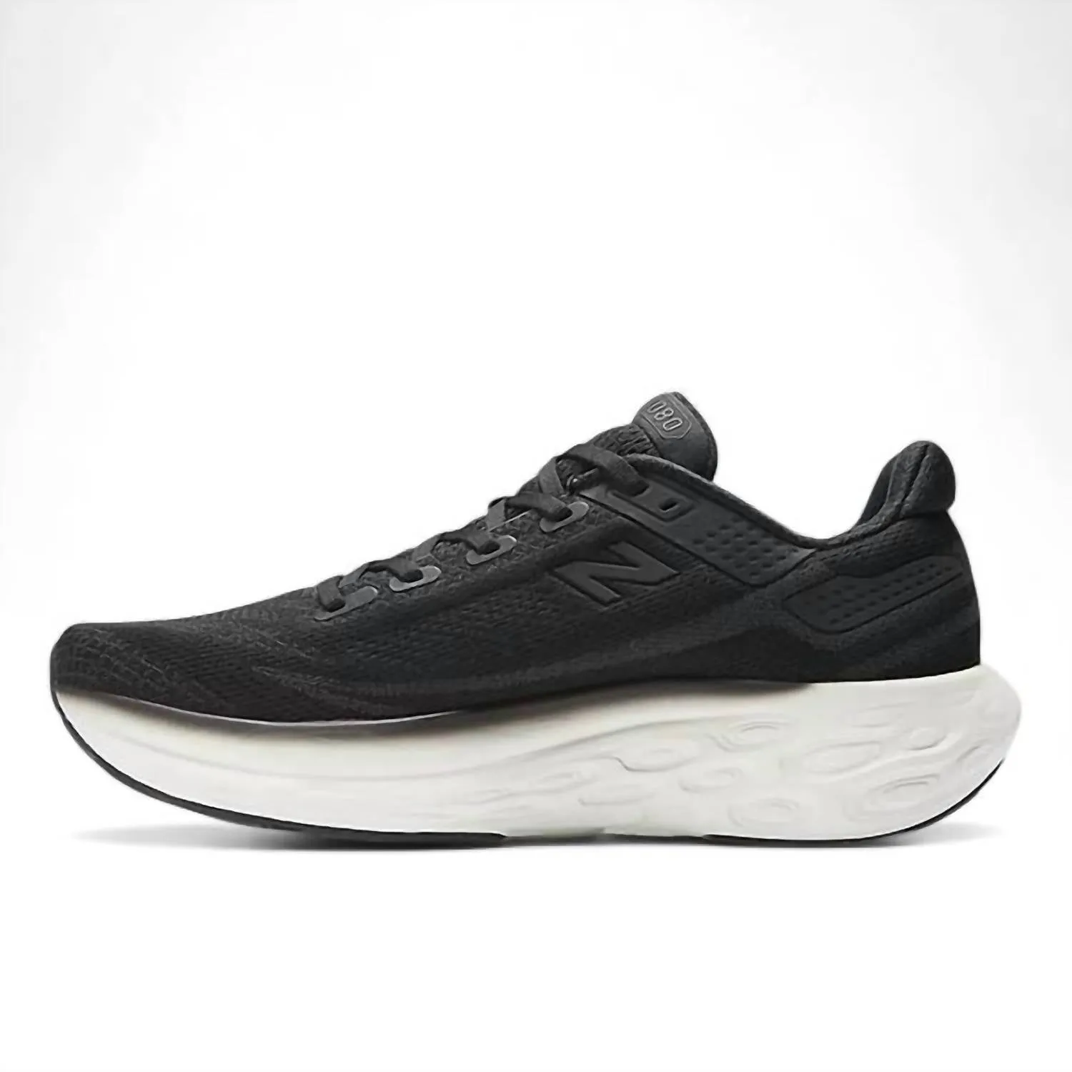 Men's Fresh Foam X 1080V13 Running Sneaker In Black/white