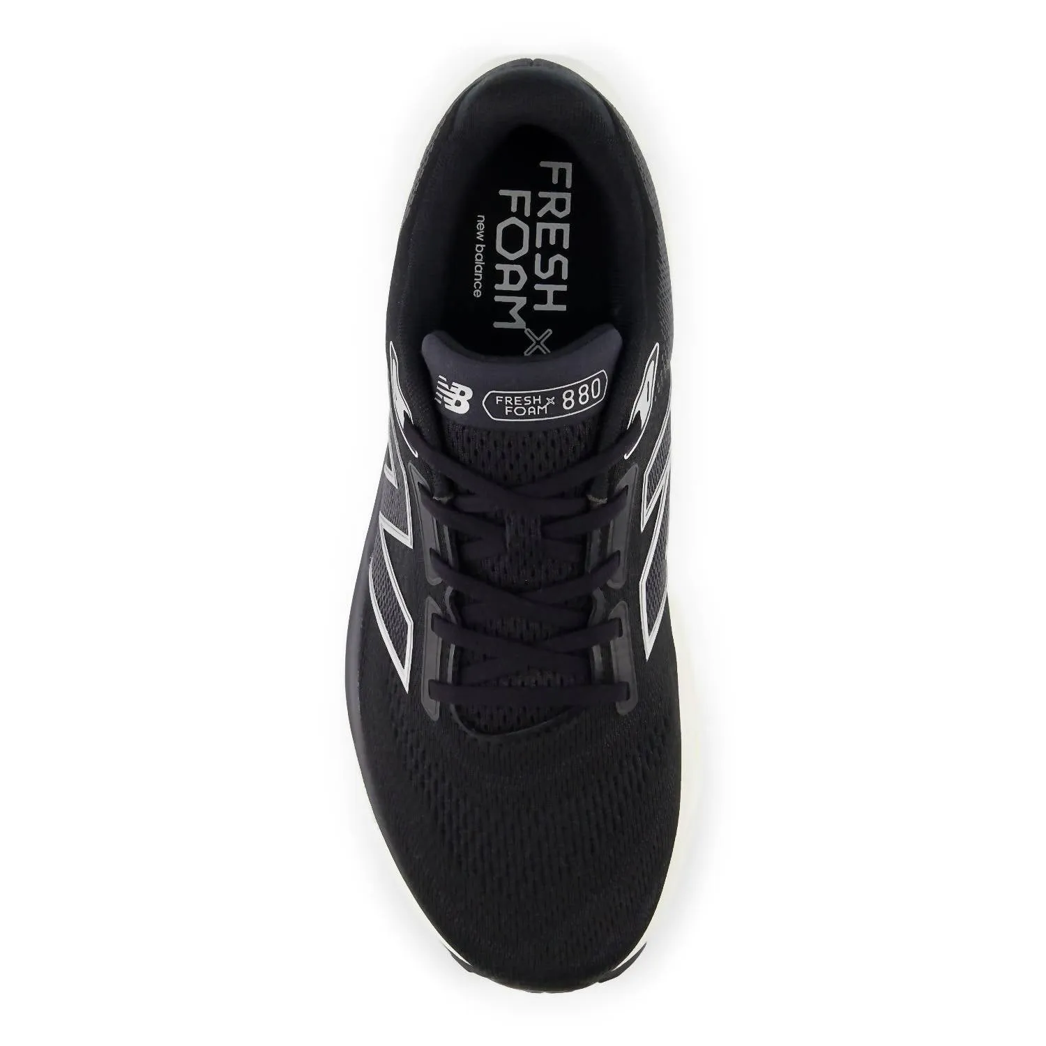 Men's Fresh Foam X 880V14 Running Shoes In Black/white