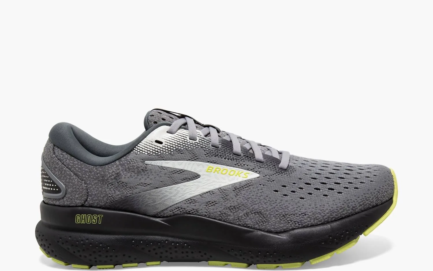 Men's Ghost 16 Shoes In Primer/grey/lime