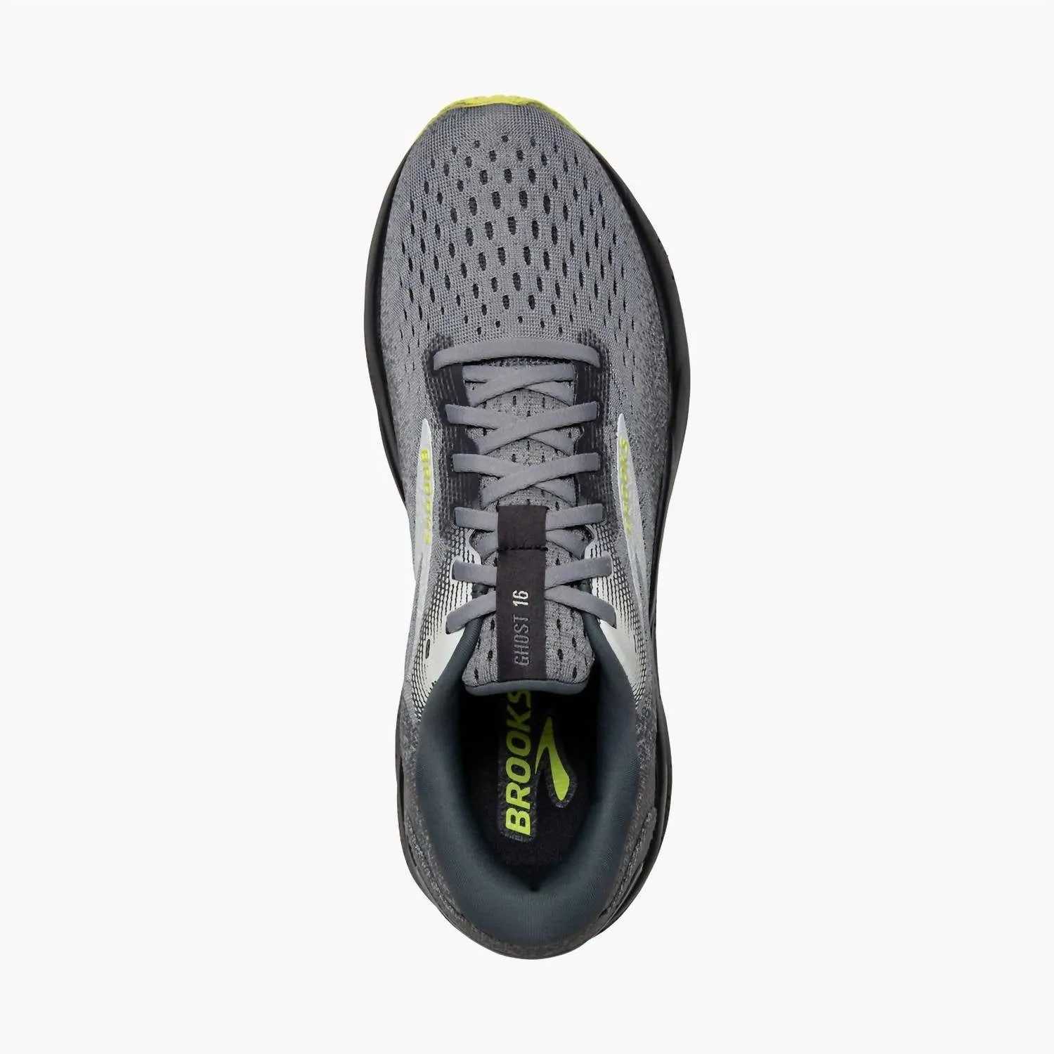 Men's Ghost 16 Shoes In Primer/grey/lime