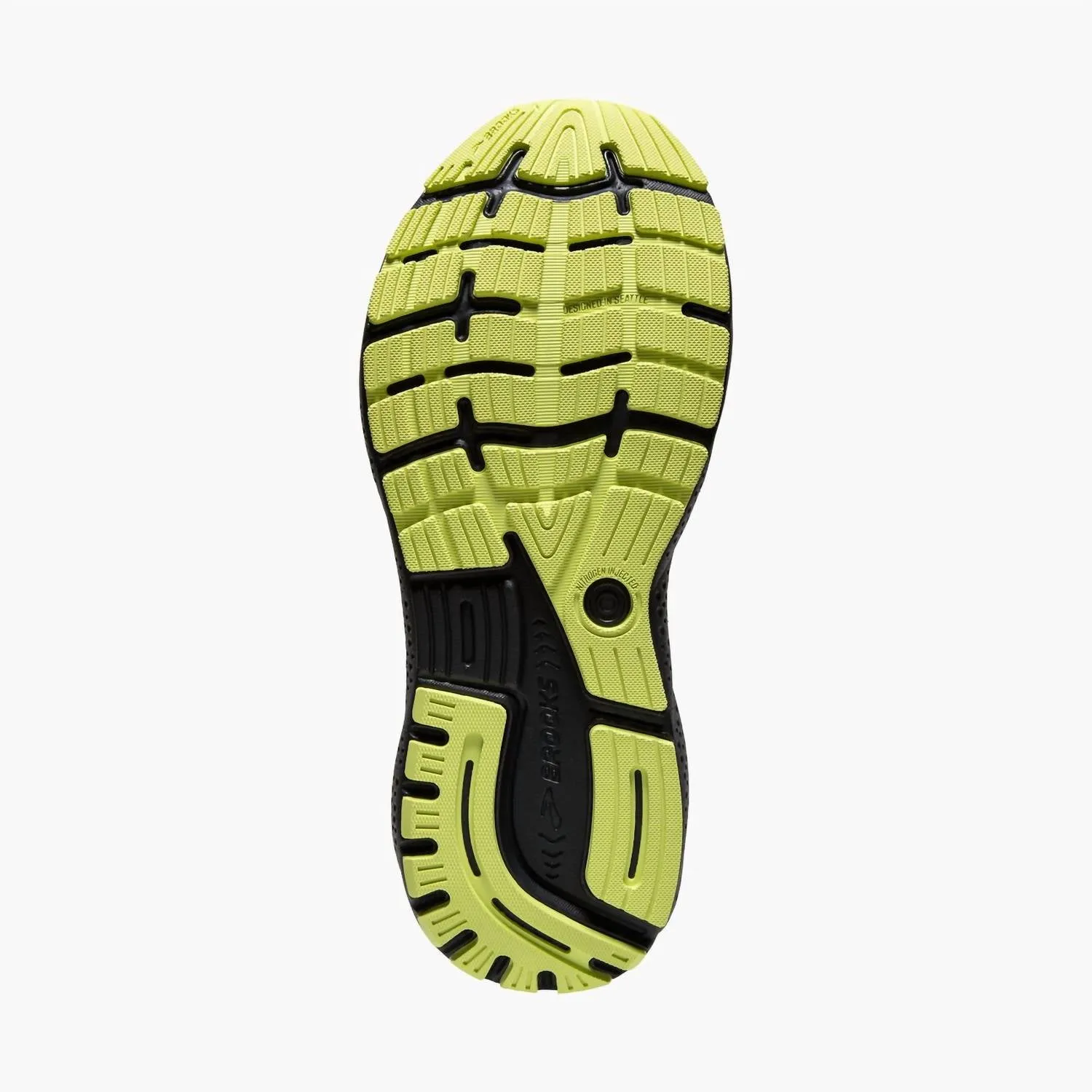 Men's Ghost 16 Shoes In Primer/grey/lime