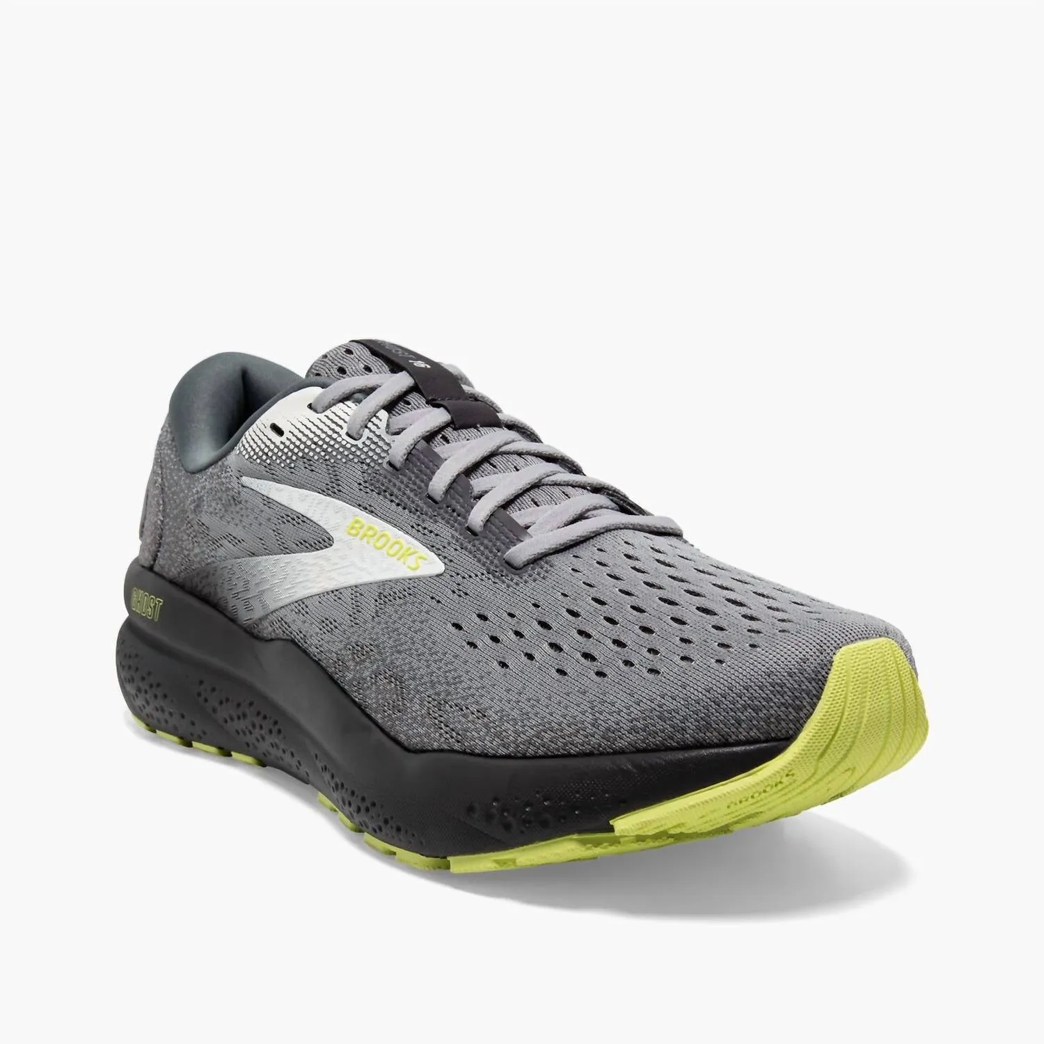 Men's Ghost 16 Shoes In Primer/grey/lime