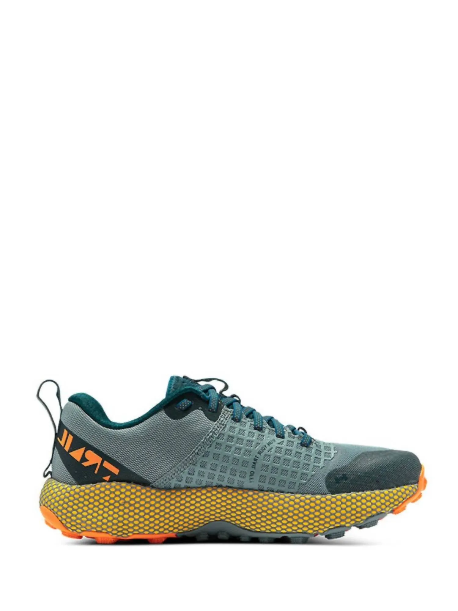 Men's Hovr Ridge Trail Running Shoes -Medium Width In Green, Yellow