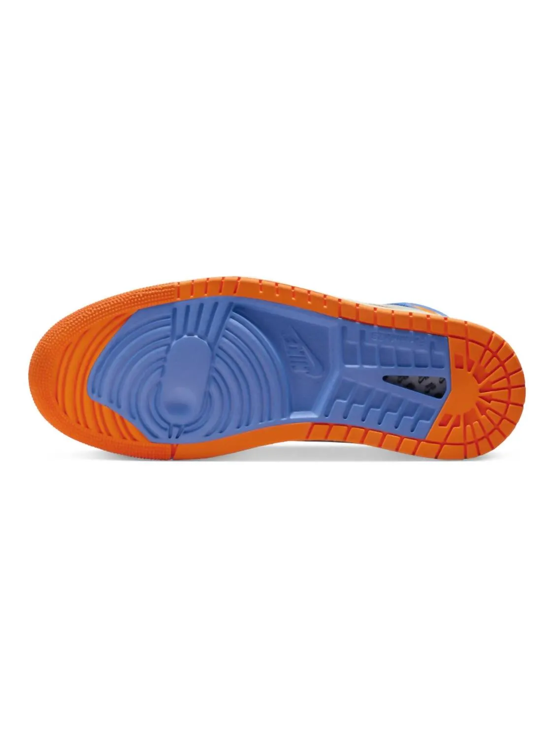 Men's Jordan 1 High Zoom Air Comfort 2 Sneaker In Royal Pulse Alpha Orange