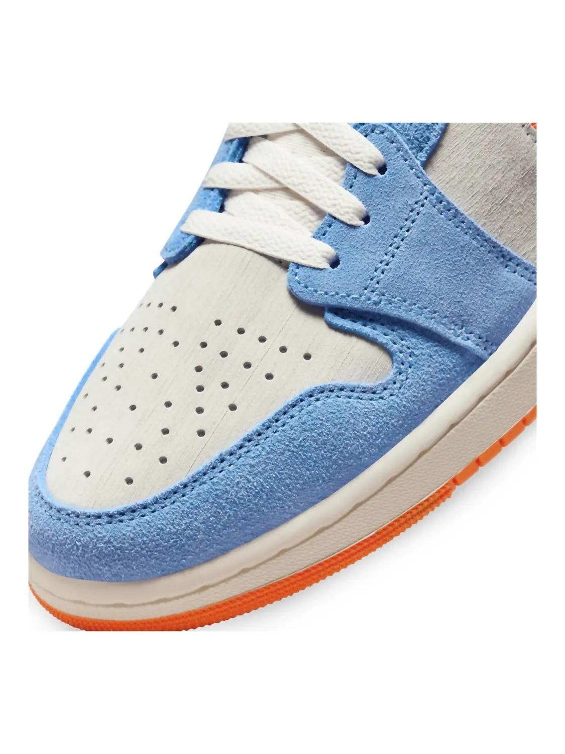 Men's Jordan 1 High Zoom Air Comfort 2 Sneaker In Royal Pulse Alpha Orange