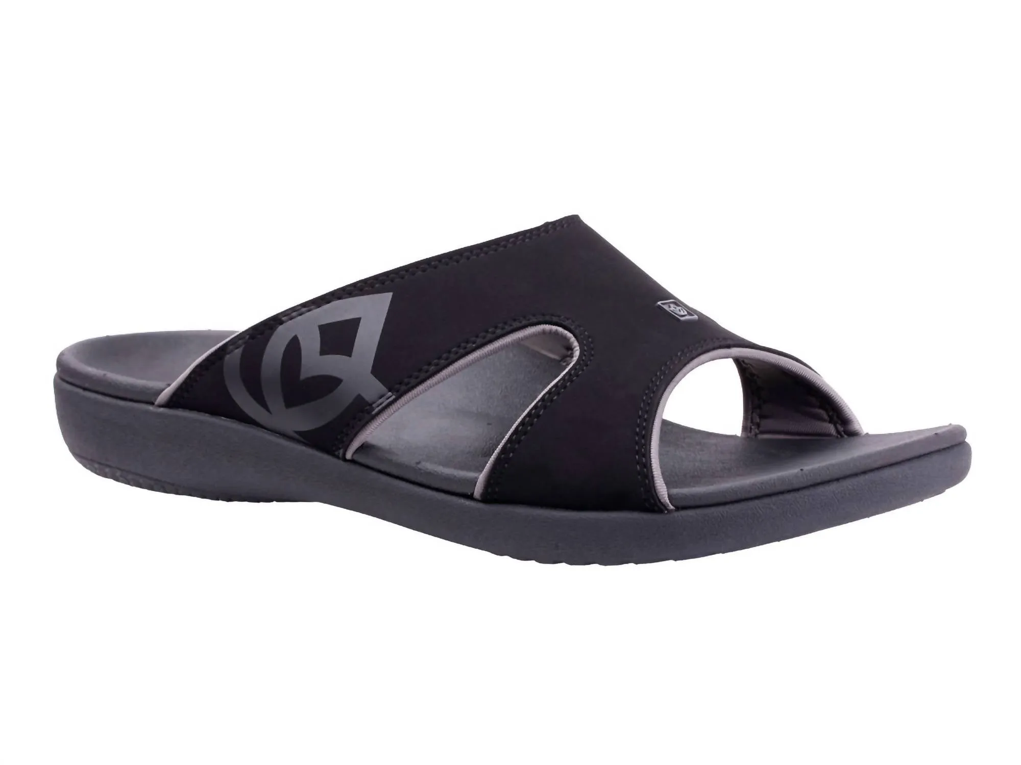 Men's Kholo Slide Sandal In Black/pewter