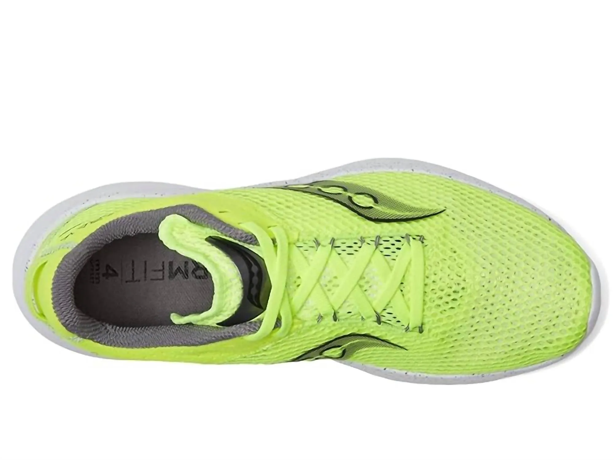 Men's Kinvara 14 Running Sneakers In Citron/black