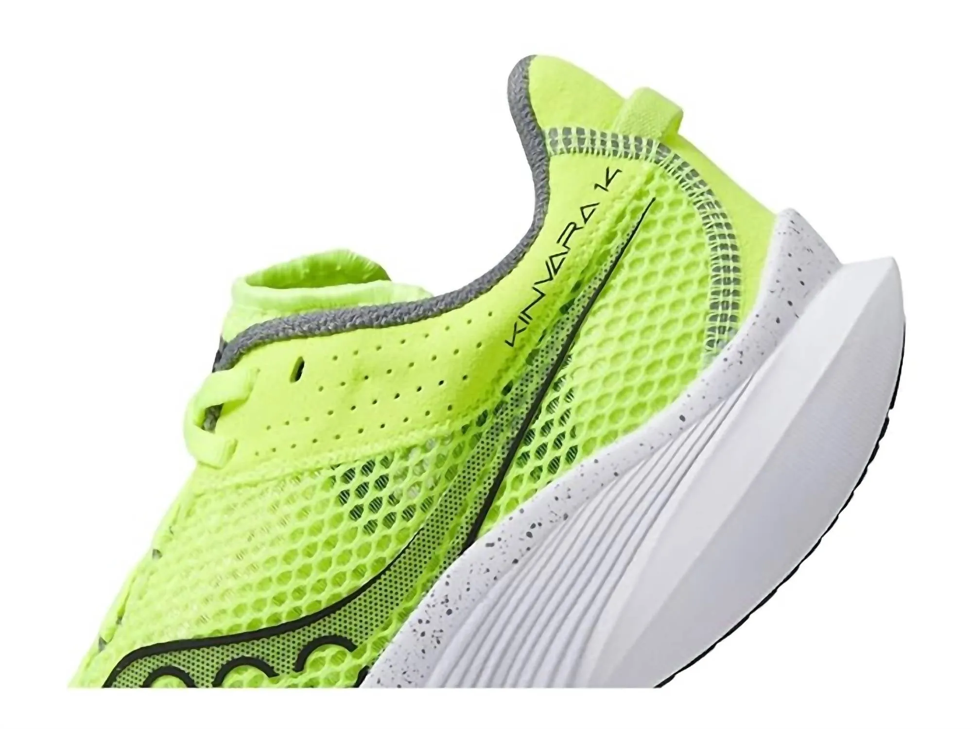 Men's Kinvara 14 Running Sneakers In Citron/black