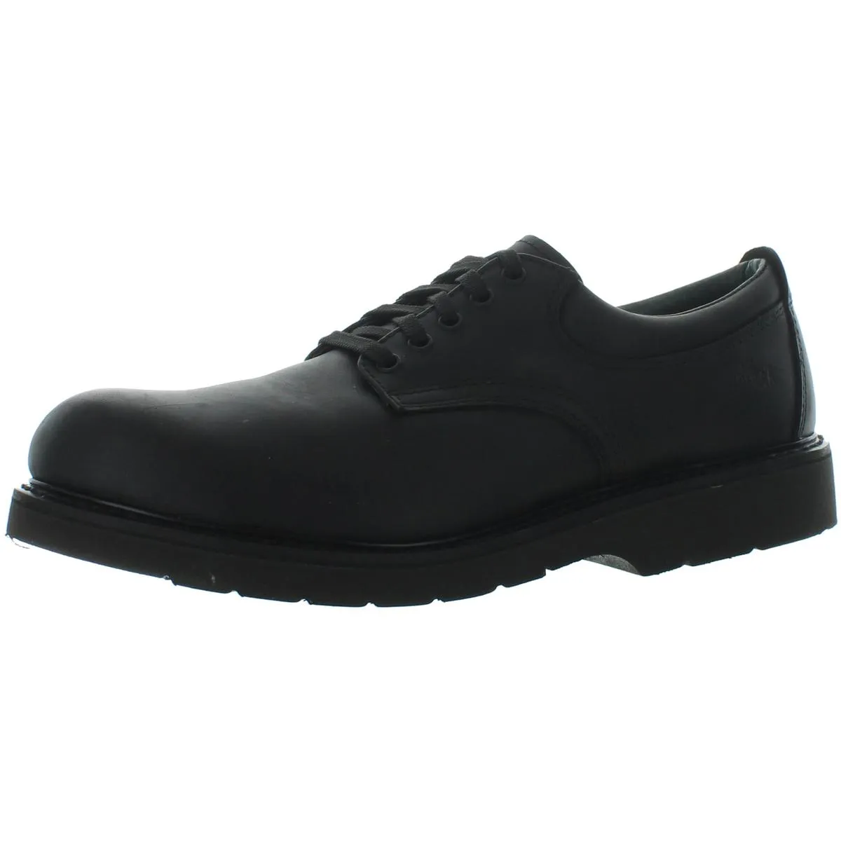 Mens Leather Comfort Work & Safety Shoes