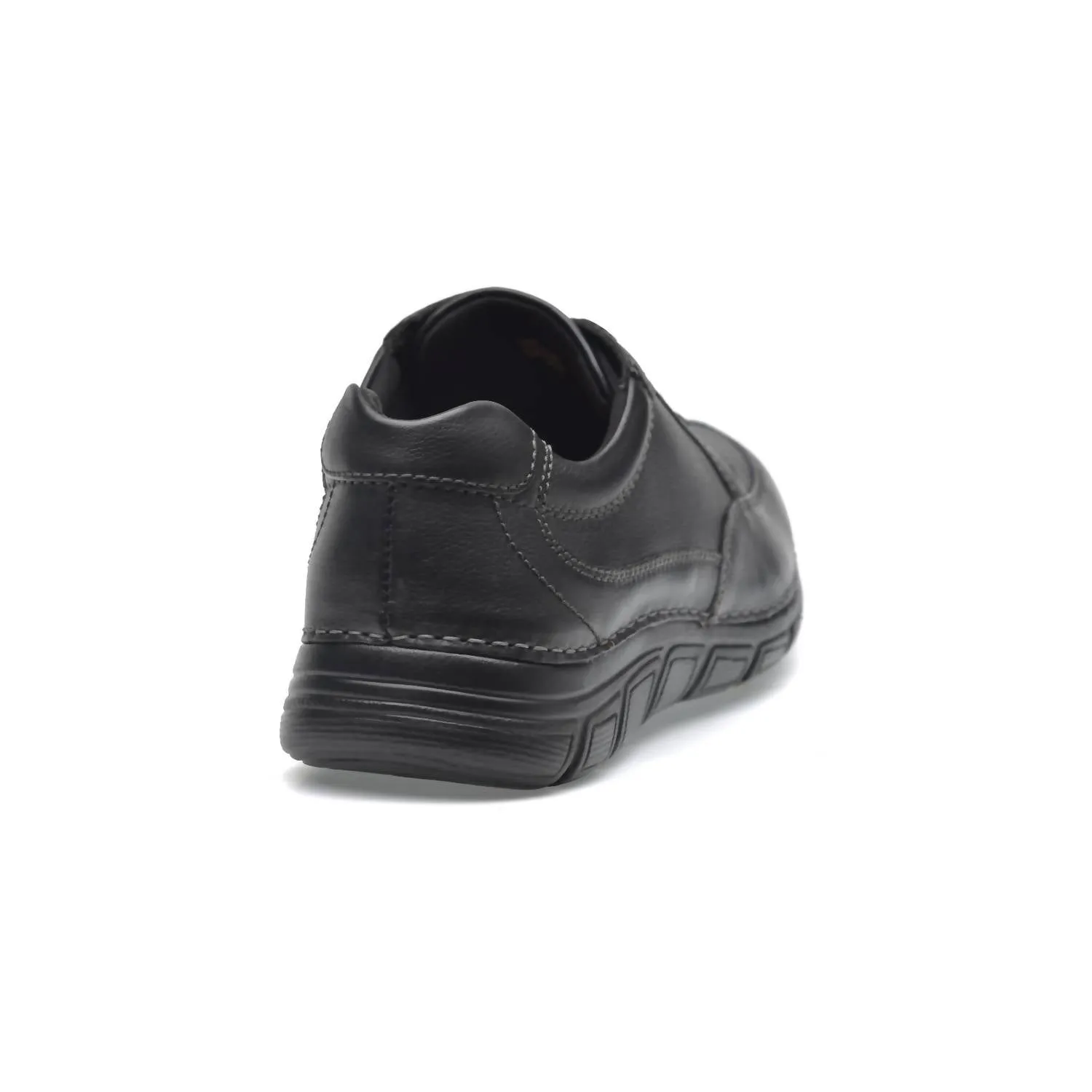 Men's Leather Oxfords Rock In Black