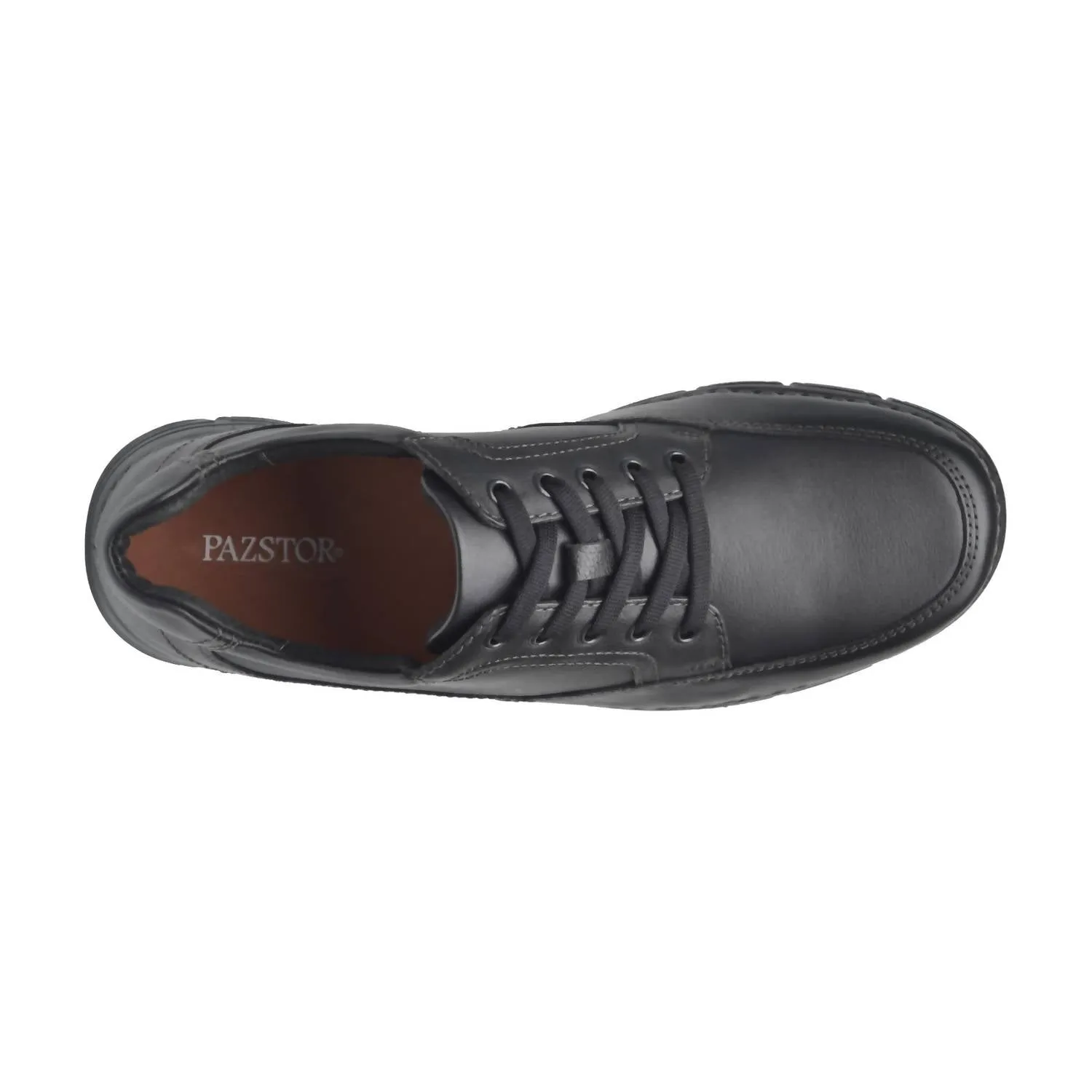Men's Leather Oxfords Rock In Black