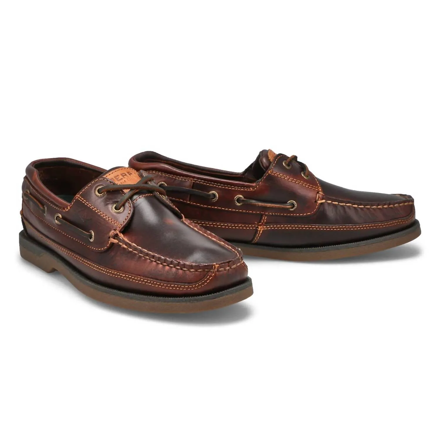 Men's Mako 2 Eye Boat Shoe In Amaretto