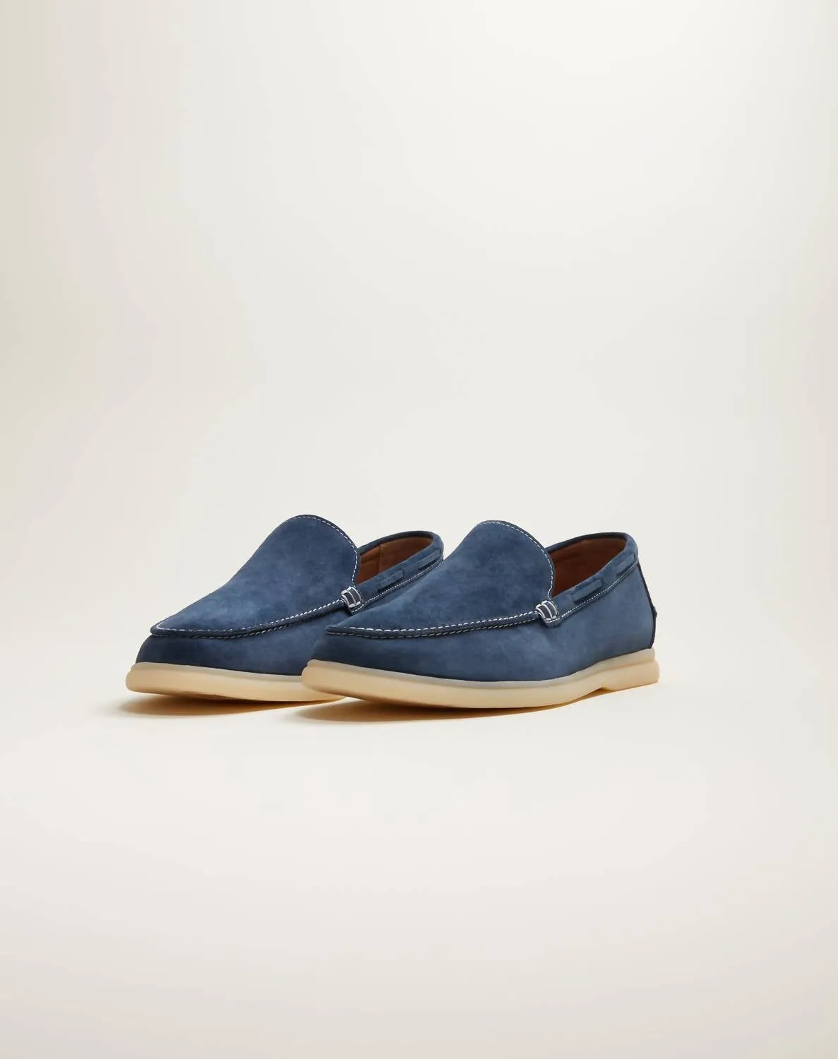 Men's Malibu Moccasin Shoes In Navy