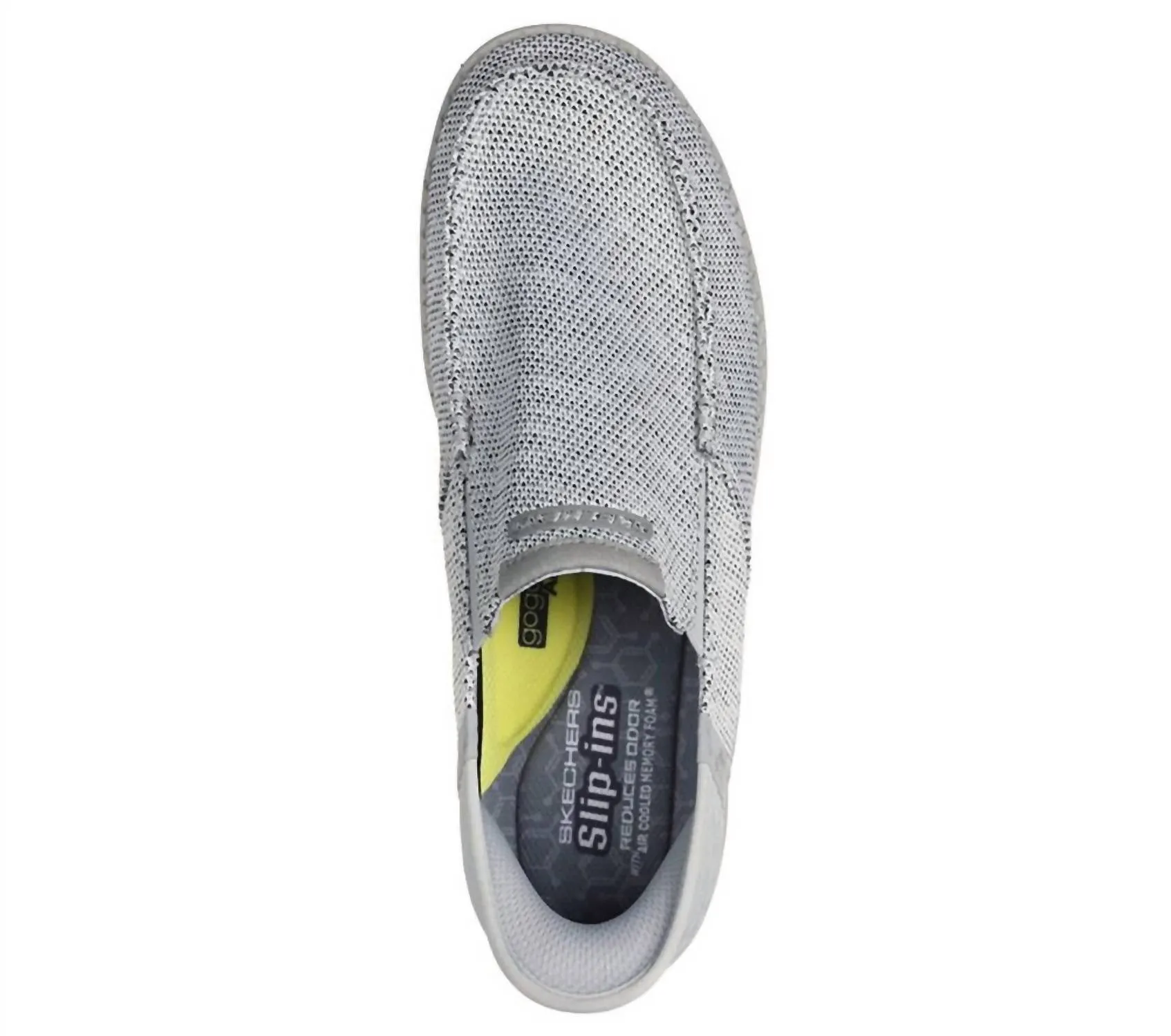 Men's Melson Medford Slip-Ins Shoes In Light Gray