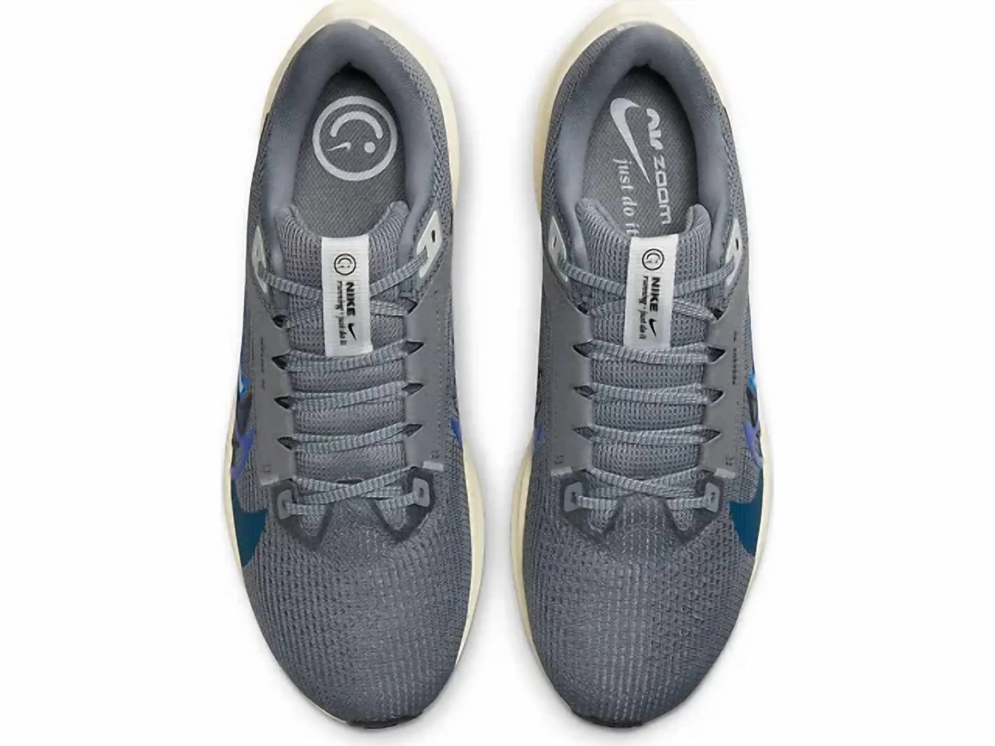 Men's Pegasus 40 Road Running Shoes In Premium 002 Smoke Grey/multi