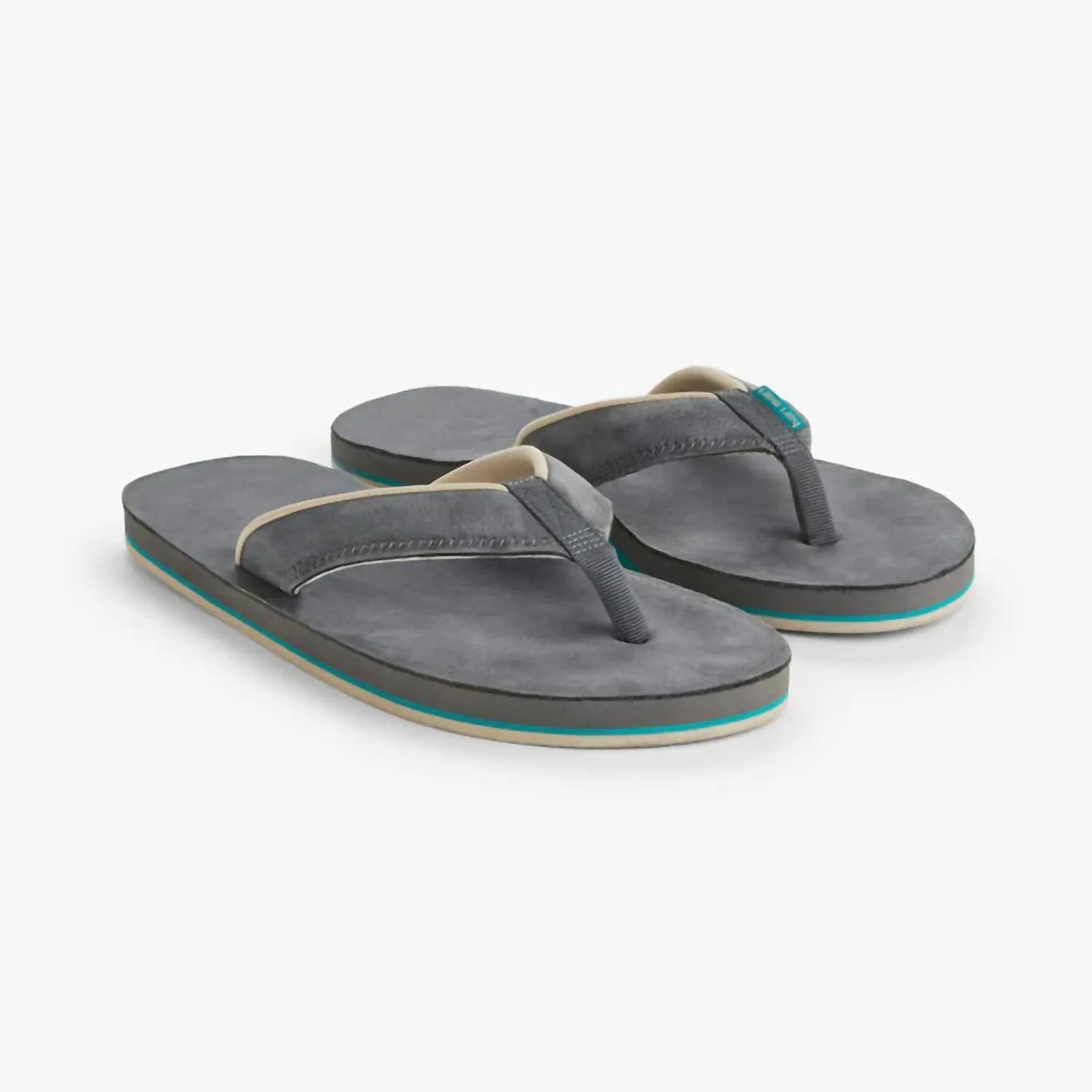 Men's Pier Flip Flops In Slate