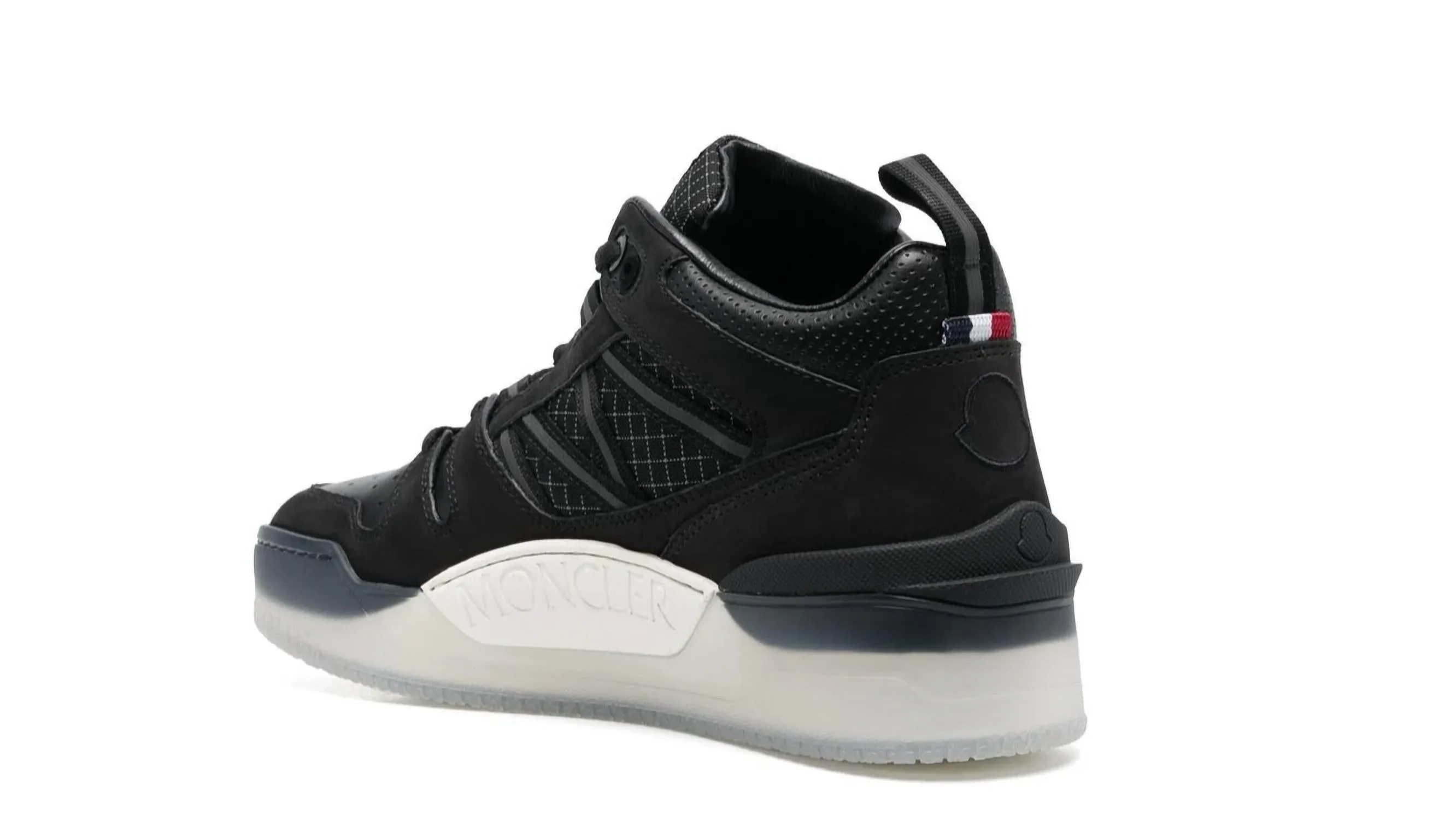Men's Pivot High Top Sneaker In Black