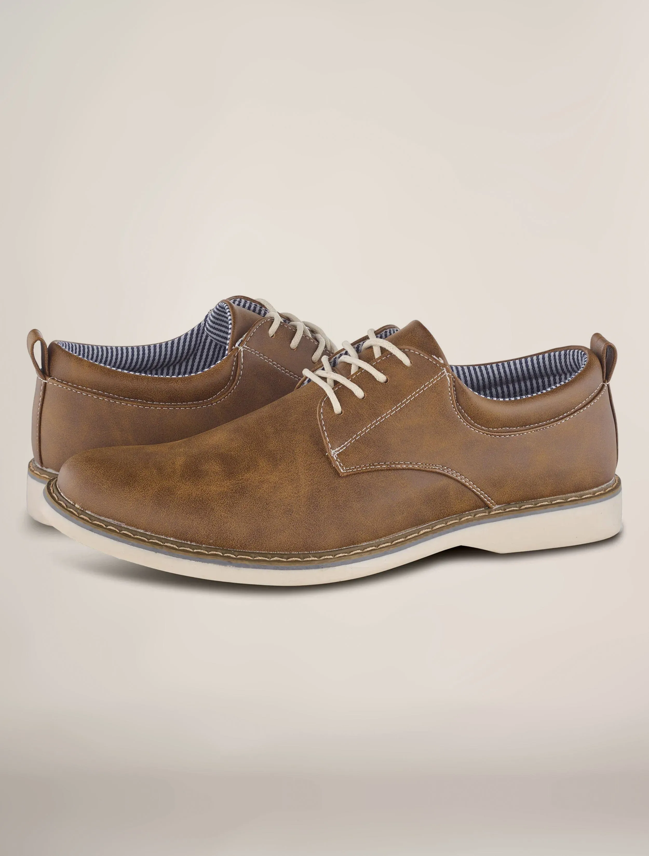 Men's Plain Toe Oxford Shoes